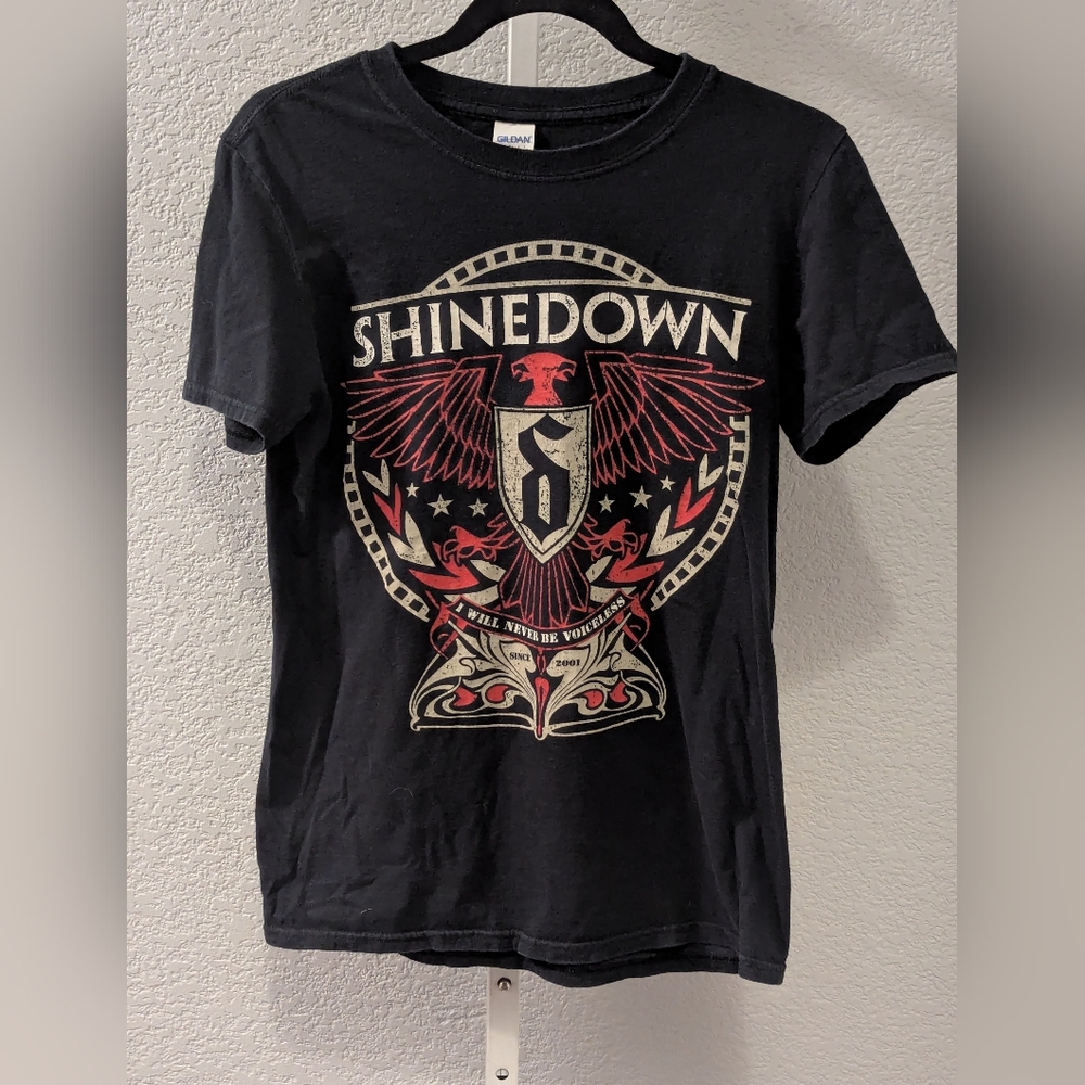 SHINEDOWN "I will never be Voiceless" Concert Tour T-Shirt